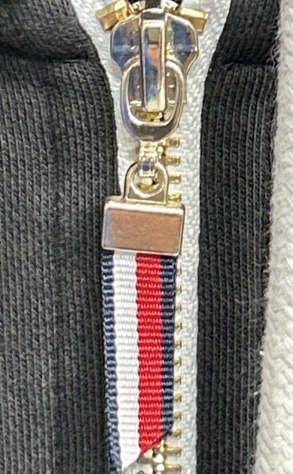 Tommy Hilfiger Women Black Zip Up Hoodie Large - Image 3 of 4