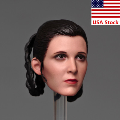 1/6 Female Beauty Girl Princess Leia Lady Head Sculpt For 12''PH TBL Figure