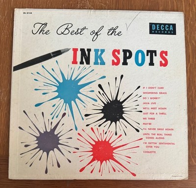 LP RECORD: INKS SPOTS - THE BEST OF / DECCA RECORDS / DL 8154