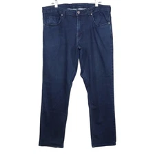 Buffalo David Bitton Adam Jeans Mens Size 38x30 Slim Stretch Dark Wash