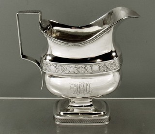 Charles Louis Boehme Silver Pitcher c1805 RARE MAKER