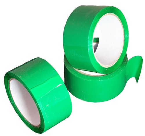6 Rolls GREEN COLOURED Packing Parcel Tape 50mm x 66M 2" - Picture 7 of 7
