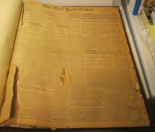 20. November 1922 New York Times Zeitung im FOLIO mit Echtheitszertifikat Historische Nachrichtenarchive - Bild 8 von 9