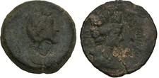 Antica Roma AD 138-161 Cilicia Anazarbo Antonino Pio Imperatore/Cntmk Tyche