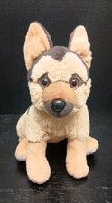 Wild Republic 12" Sitting German Shepherd Puppy Dog Sitting Plush Realistic