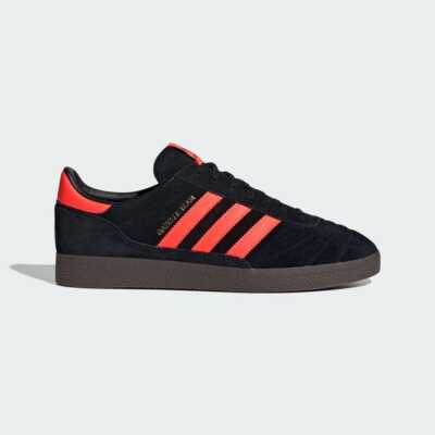 II0006 adidas Originals Gazelle Team Core Black Solar Orange Footwear (Men's)  | eBay