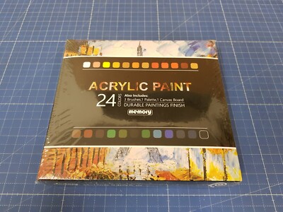 ATMOKO 24 Stück Acrylfarben Set