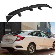 55 Rear Trunk Sedan Spoiler Wing Matte Black Pro Style For 16-21 Honda Civic 55 Rear Trunk Sedan Spoiler Wing Matte Black Pro Style For 16-21 Honda Civic