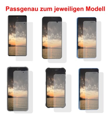 3x kristallklare Schutzfolie für MobiWire HomePhone 4G - antibakteriell Premium 