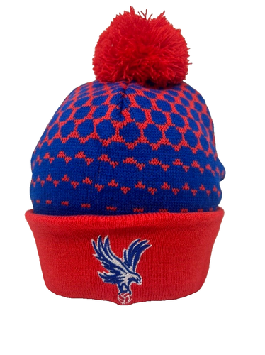 Crystal Palace FC Wintermütze Football Club Fade Bobble Beanie offiziell lizenziert