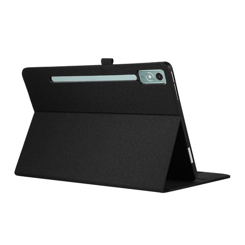 For Lenovo Tab P12 12.7 inch 2023 Tablet Case Fabric Texture Folio Stand Cover - 第 18/44 張圖片