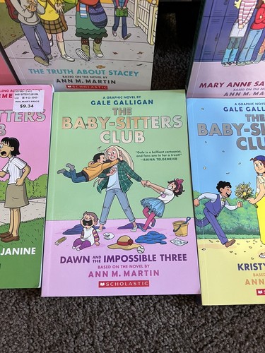 Lot of 6 THE BABY-SITTERS CLUB Books Graphic Novels 1-6 - Picture 5 of 10