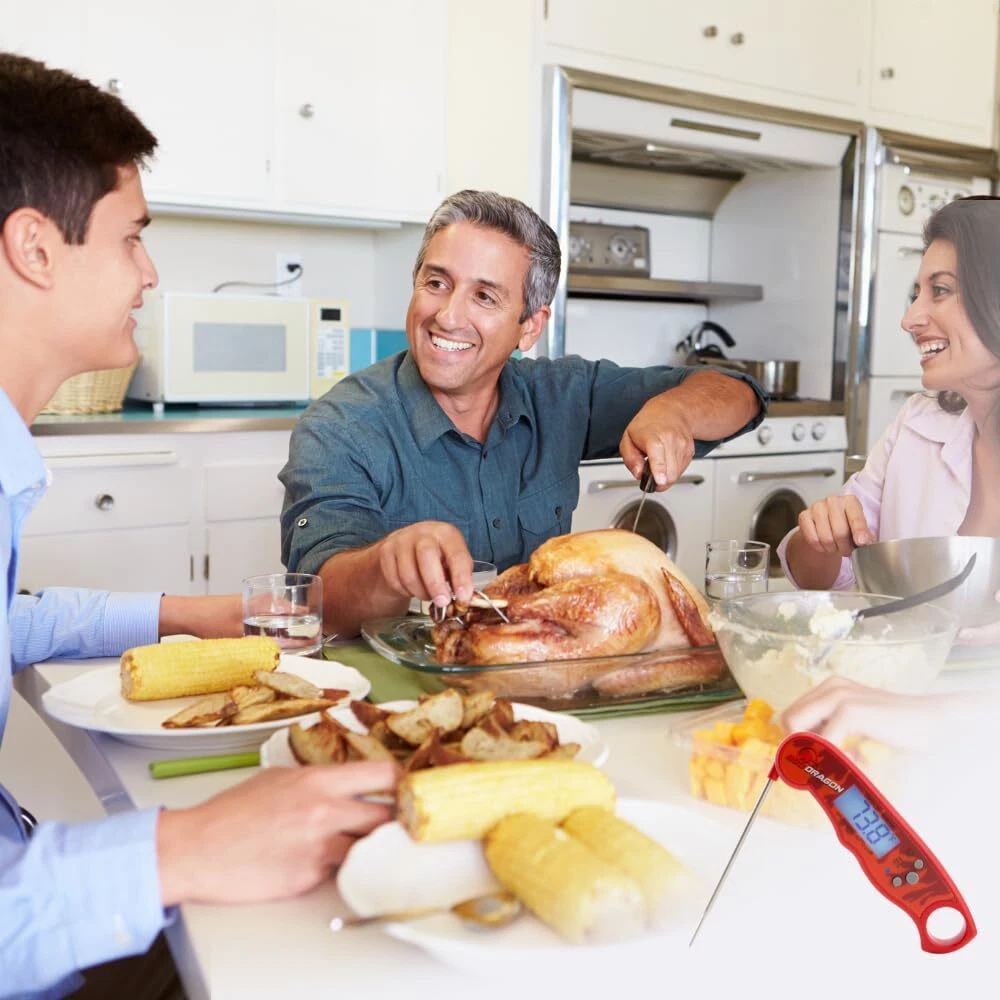 Meat Thermometer Digital - Instant Read Food Thermometer for Cooking, Baking,...