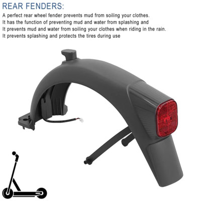 Rear Fender Tail Light Bracket For Ninebot Segway E2 PRO Electric Scooter Parts