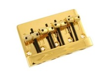 NEW - Heavy-Duty Bass Bridge, 2-1/4" Spacing - GOLD