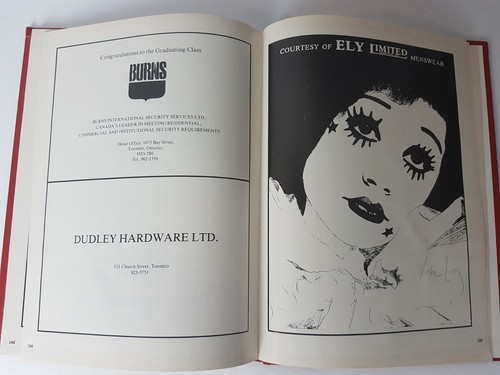 High School Yearbook Slogan Branksome Hall Private School 1984-1985 Toronto ON - Picture 10 of 11