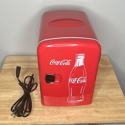 Coca-Cola Classic 4L Mini Fridge w/ 12V DC Cord