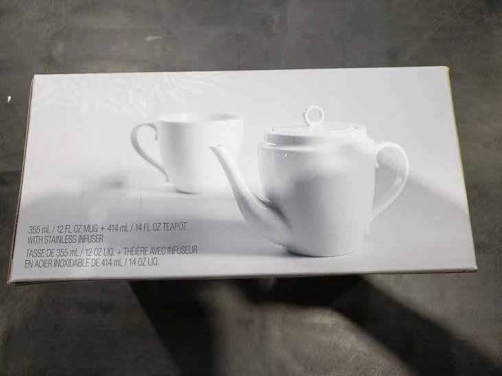 Taza Teavana 335 ml + tetera de 414 ml con infusor de acero inoxidable Foto 2 de 4