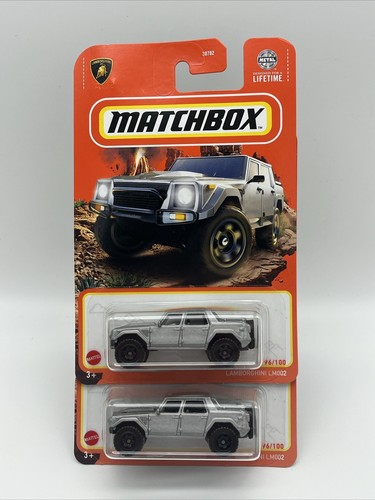 2024 Matchbox Lamborghini LM002 96/100 NEW (Lot of 2) Diecast 1/64 New - 2024 - Picture 2 of 6