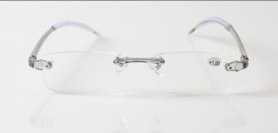 Confezione Da 3 TR90 Occhiali Da Lettura Elastici Trasparenti Senza