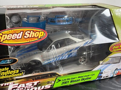 1:24 Fast & Furious Nissan Skyline GT-R R34, Racing Champions/Ertl