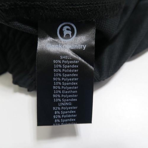 Pantalón Backcountry Wander para mujer L negro elástico forrado con cordón bolsillos informales - Imagen 8 de 13
