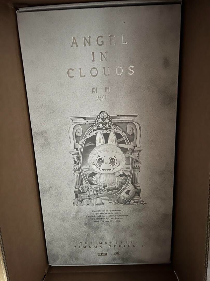 Pop Mart The Monsters Angel In Clouds Vinyl Face Doll Plush