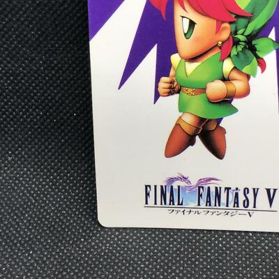 Lenna No. 25 FF5 Final Fantasy 5 Card Very Rare Square 1992 From