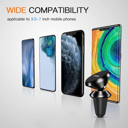 Air Vent Car Phone Holder Mount Magnetic Mobile Metal Plate Universal Lot - 第 10/19 張圖片