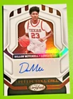2022 Chronicles Certified Draft Picks Dillon Mitchel College Roll Call Auto