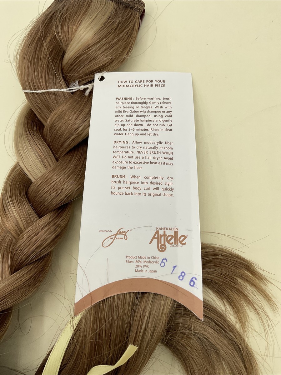 Vintage Eva Gabor Hair-Trix Braid One Up 27SR Josef Rome  display picture 3