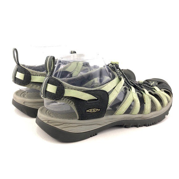 Sandali Keen Whisper impermeabili sport outdoor escursionismo donna taglia 11 verde fluo