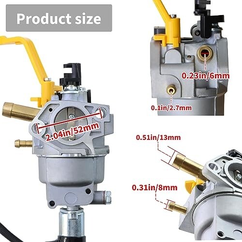 Replacement Carburetor Kit for T07573 Generator For 439cc Engine Parts