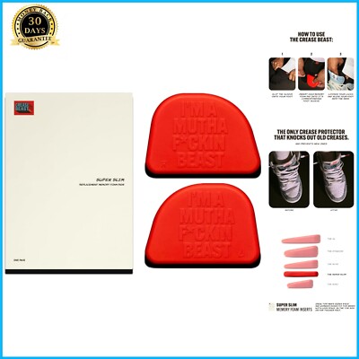 Memory Foam Shoe Crease Protector Stops Creases in New Old