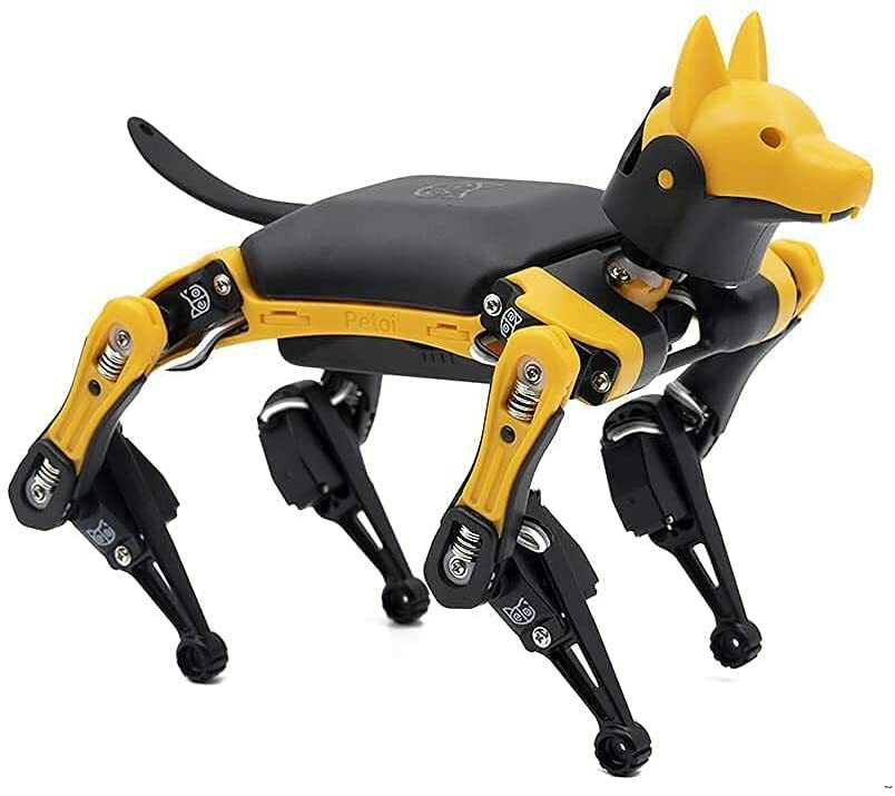 【未使用】Petoi Bittle Robot Dog STEM Kit black_yellow_light_blue_bittle