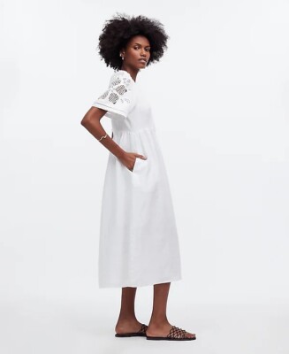knee length dresses for ladies Cassie Strapless Floral Embroidered Midi Dress – VICI