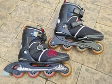 original>K2 Unisex Inliner verstellbar Gr. 35 36 37 38 39 40 schwarz ABEC 3