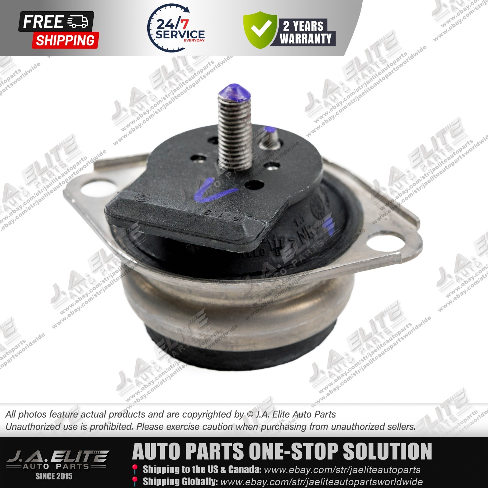 3PCS Genuine Engine & Transmission Mount Kit For Maserati Quattroporte GT GC