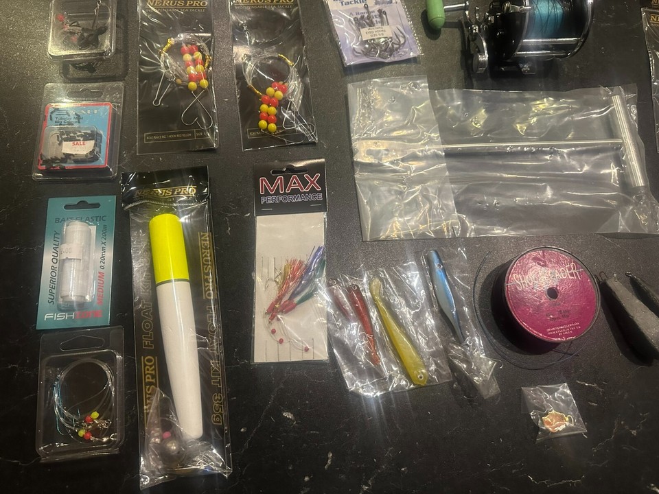 Job Lot of Sea Fishing Tackle No 4 GARAGE FIND eBay