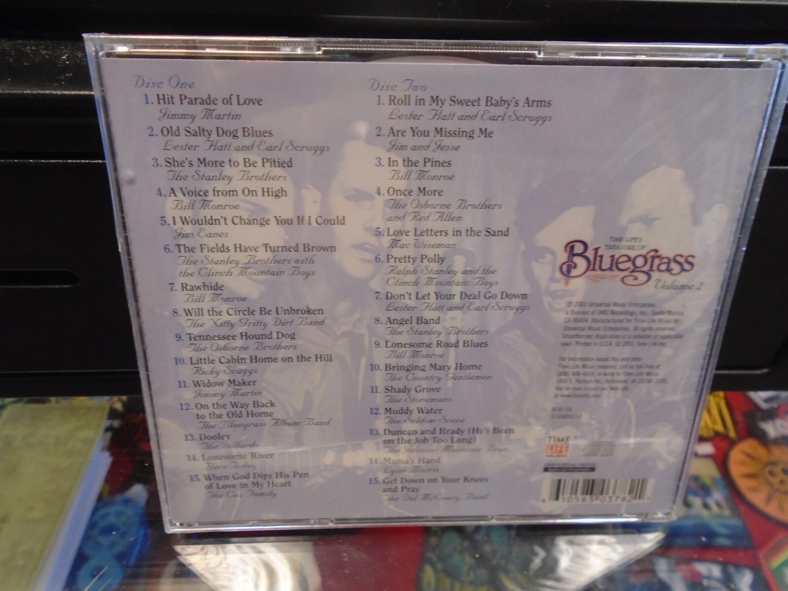 Treasury of Bluegrass Vol 2 Bill Monroe 2x CD 2001