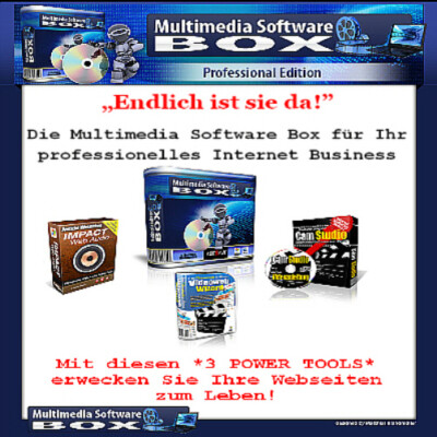 Multimedia Software Box - Professional Edition