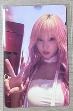 [aespa GISELLE] Whiplash KMStation Shanghai Photocard Photo card Official PC