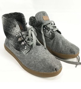 toms plaid bota boots