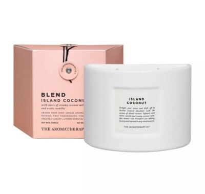Aromatherapy Co. Blend Island Coconut Candle Creamy & Exotic Vanilla 280g 