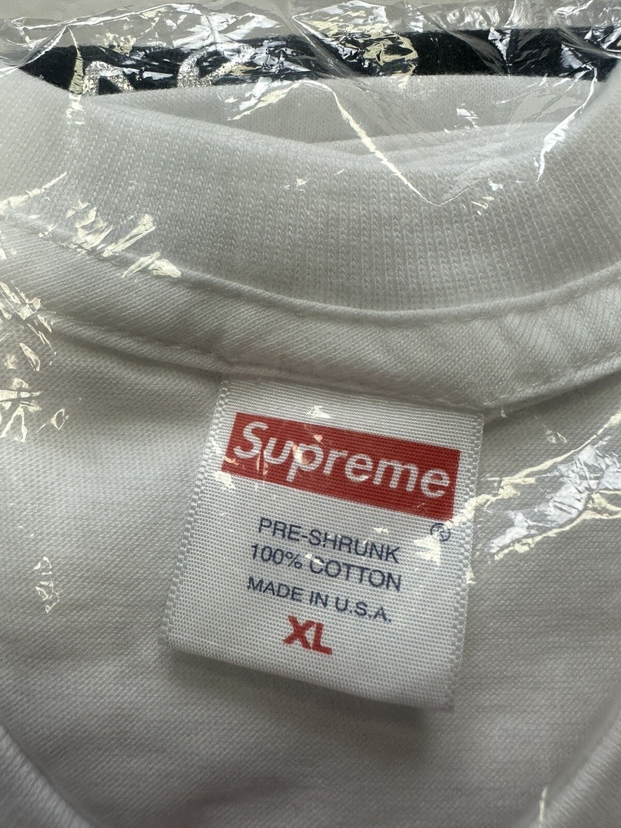 XL 白 Supreme King Of New York Tee Supreme king of New York tee in white size L from