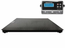 60" X 60" (5' X 5') Floor Scale / Pallet Size RS-232 port 1000 Lbs X .2 Lb