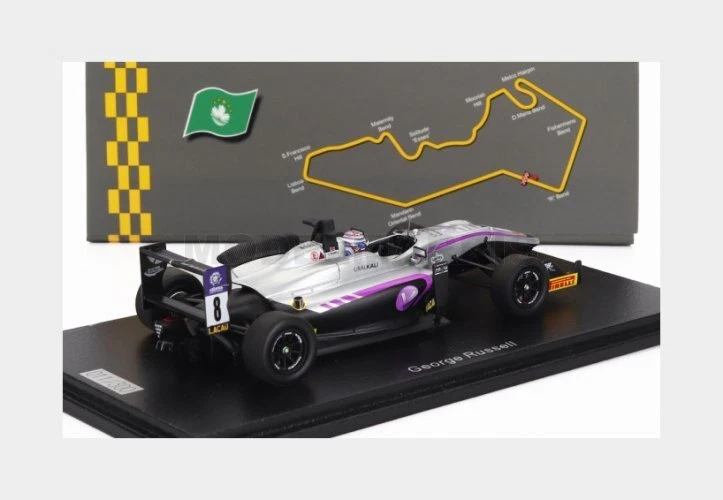 Spark-Model SA254 Dallara - F312 N 8 5Th Macau F3 Race 1 2016 George Russell - S - Image 2 of 2