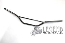 Suzuki TS125 TS185 TS250 TS400 Manubrio rialzo 4" 7/8 22mm cromato - W5-03