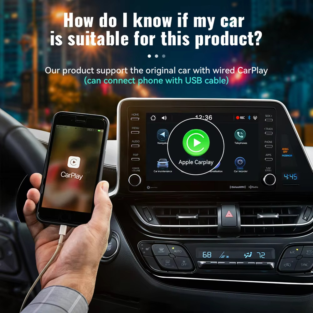 Android 14 Ai Box Wireless CarPlay Android Auto 4gb Ram 64gb Rom Plug & Play - Miniatura 6