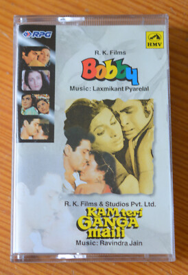 Musikkassette BOBBY+ RAM TERI GANGA MAILI Laxmikant Pyarelal, Ravindra Jain, MC